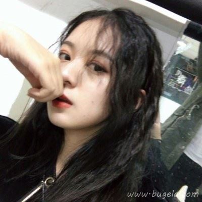 酷酷的女生真人头像图片