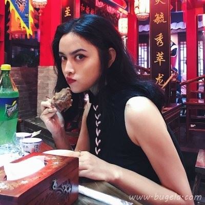 酷酷的女生真人头像图片