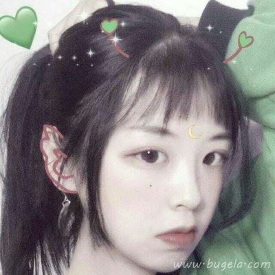 唯美小清新女生头像图片