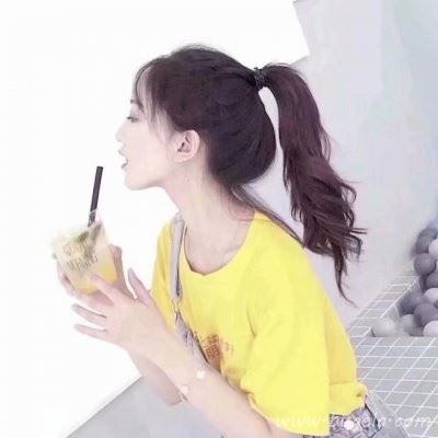 唯美小清新女生头像图片