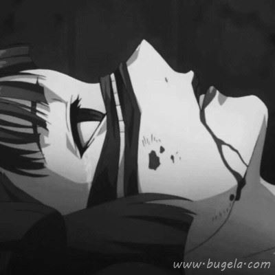 动漫黑白高冷孤独女头像图片