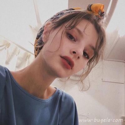 文艺范欧美女生微信头像图片