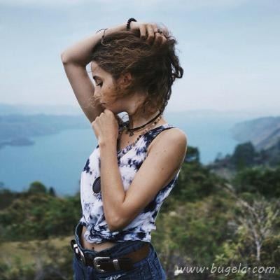 文艺范欧美女生微信头像图片