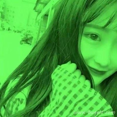 时尚最新绿色女生头像2021最火爆图片