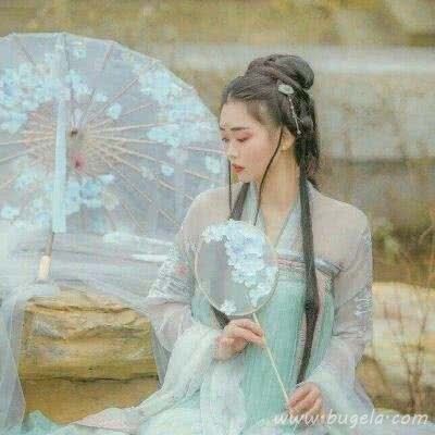 唯美好看的古风女生微信头像图片