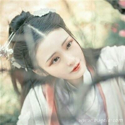 唯美好看的古风女生微信头像图片