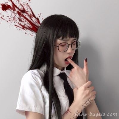 颓废女生头像2021最火爆图片