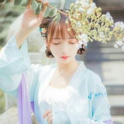 复古小清新女生微信头像图片