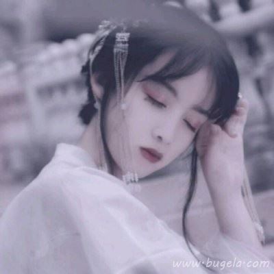 唯美系列古风女生头像图片