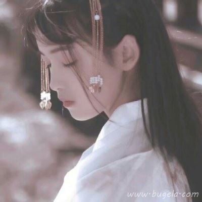 唯美系列古风女生头像图片