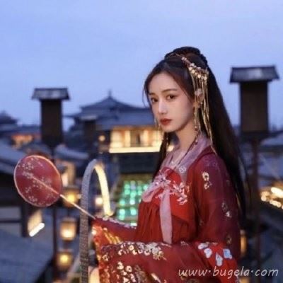 唯美系列古风女生头像图片