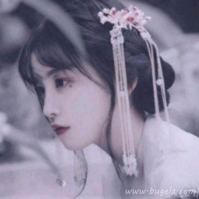 唯美系列古风女生头像图片