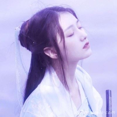 唯美系列古风女生头像图片