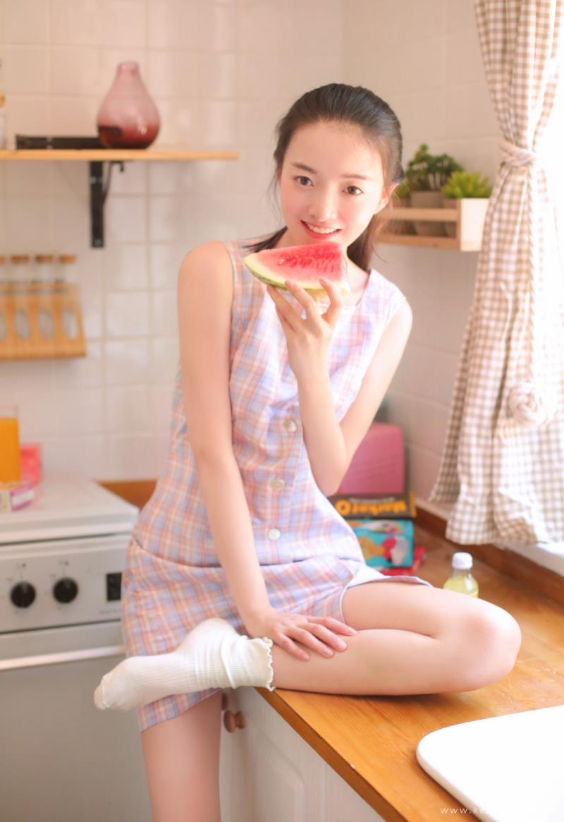 高马尾美美女清新气质精选图片
