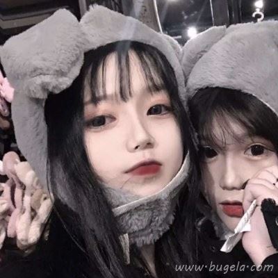 唯美意境一对姐妹头像图片
