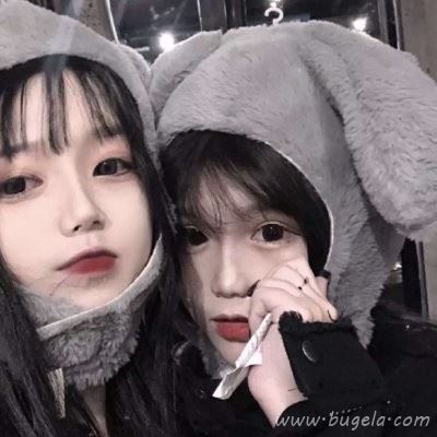 唯美意境一对姐妹头像图片
