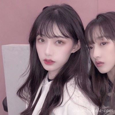 唯美意境一对姐妹头像图片