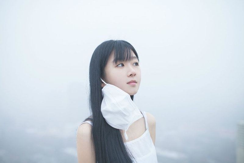 宋伊人素衣清纯可人环保写真图片