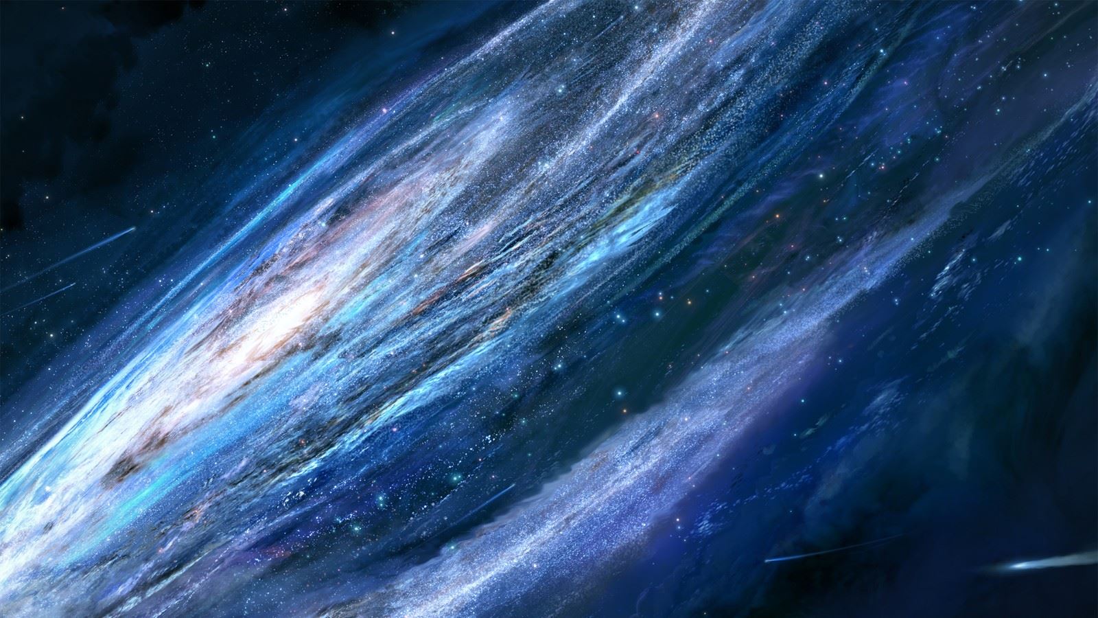 星辰大海梦幻色系风景图,是关于一些浩瀚图片,治愈图片,宇宙图片,星空