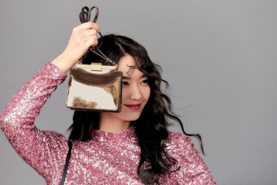 申敏儿时尚干练写真图片