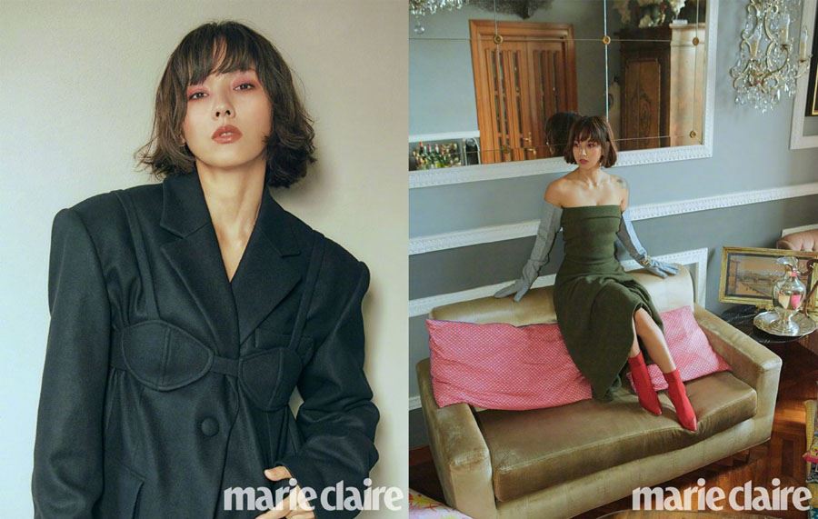 韩国美女李孝利美艳酷飒写真图片
