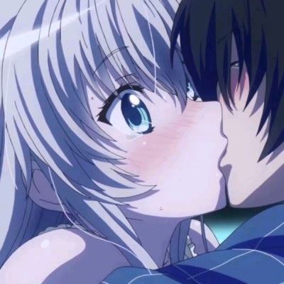 不要离开我身边动漫情侣头像一男一女 情侣头像图片