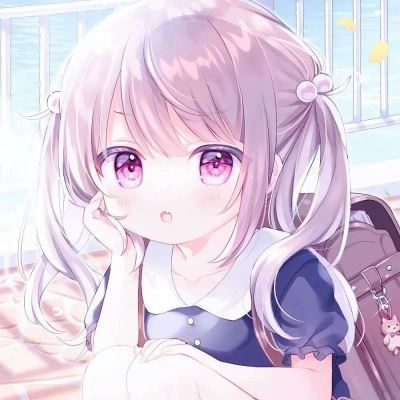 情侣头像男的一个女的 漫画图片