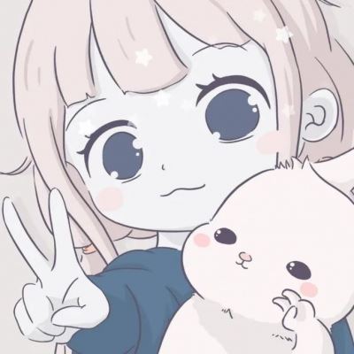 情侣头像男的一个女的 漫画图片