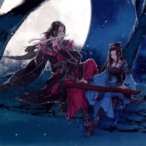 男生给女生扎头发的动漫情侣头像 动漫情侣图片