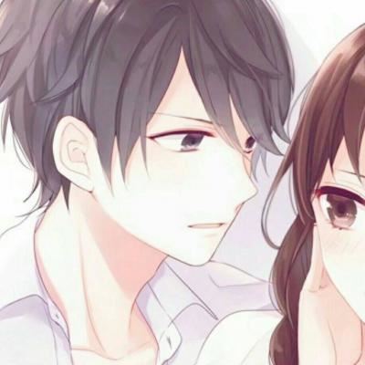 情侣头像好看动漫一对一 半身可爱图片