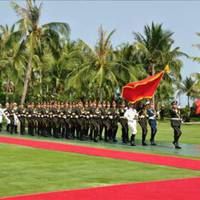 中国人民解放军三军仪仗队威武头像_微信头像大全图片