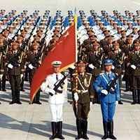 中国人民解放军三军仪仗队威武头像_微信头像大全图片