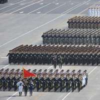 中国人民解放军三军仪仗队威武头像_微信头像大全图片