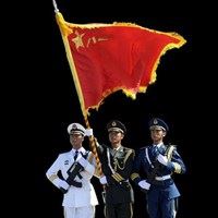 中国人民解放军三军仪仗队威武头像_微信头像大全图片