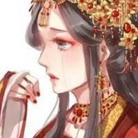 侧脸女生头像意境唯美手绘_微信头像大全图片