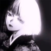 忧郁美美女/丧气/黑白忧郁_微信头像大全图片