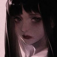 忧郁美美女/丧气/黑白忧郁_微信头像大全图片
