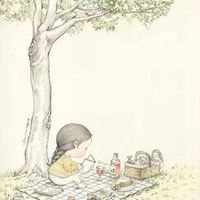 小清新治愈系插画风景唯美头像_微信头像大全图片