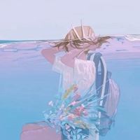 小清新治愈系插画风景唯美头像_微信头像大全图片