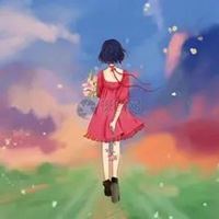 最新唯美温柔的捧花女生背影头像_微信头像大全图片