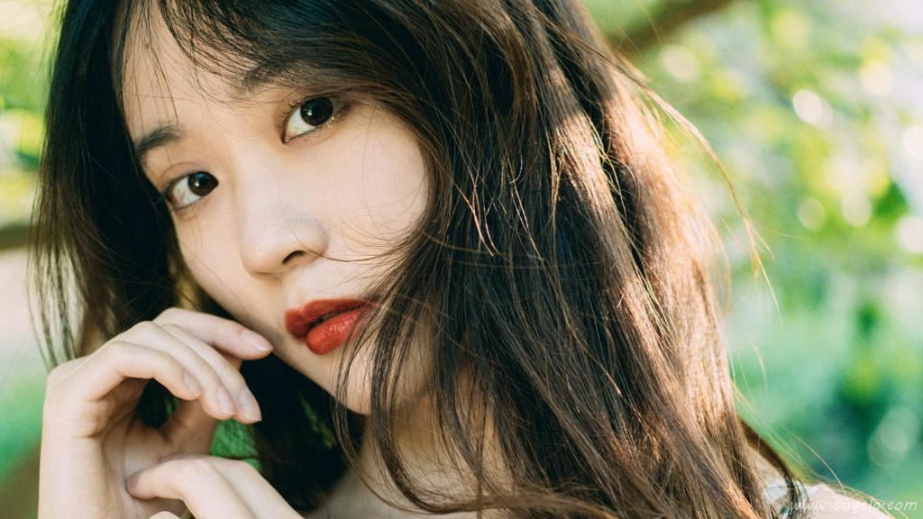 楚楚动人清新美女图片