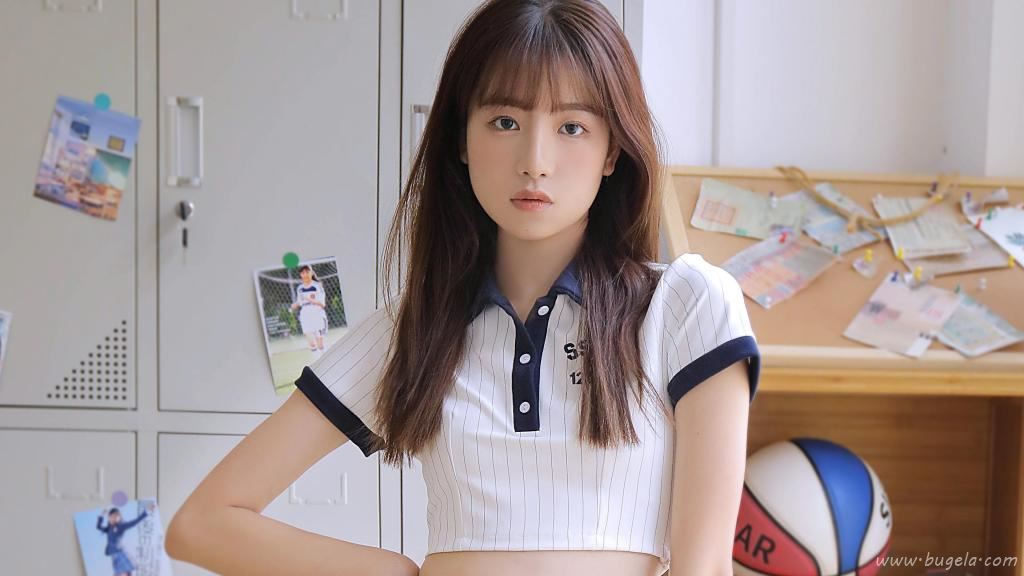 运动风女孩漂亮图片