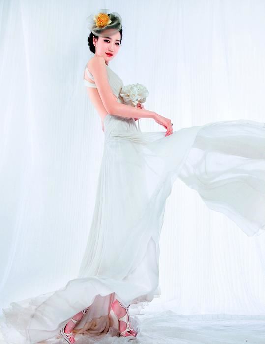 美轮美奂的环保婚纱大全图片