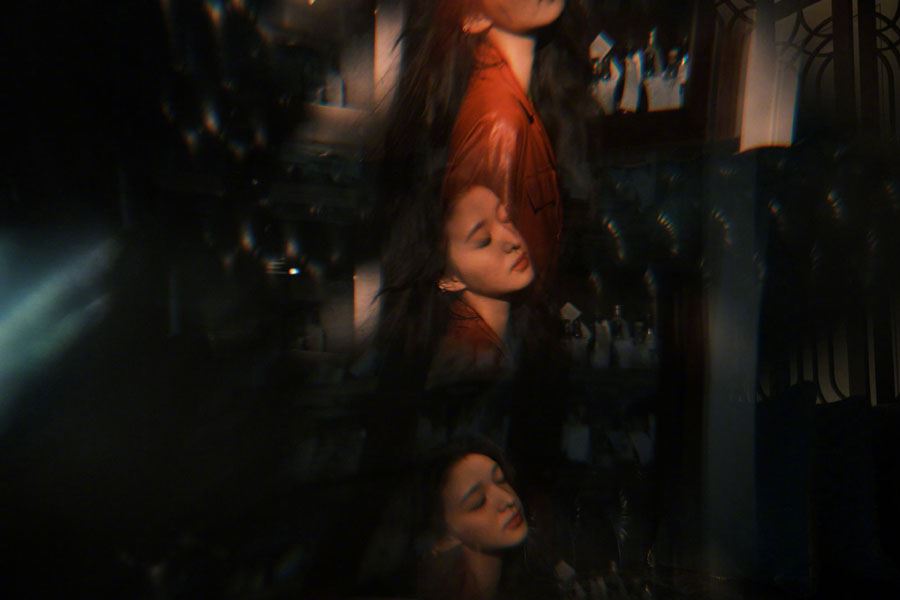 王楚然港风甜酷写真图片