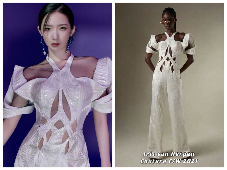 孟美岐科幻感大片写真图片