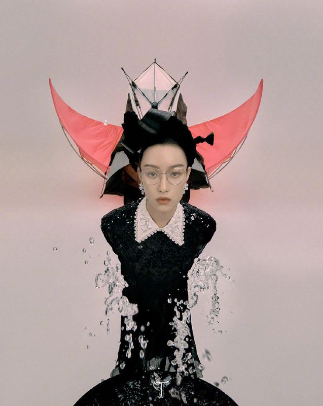 倪妮时尚杂志个性写真图片