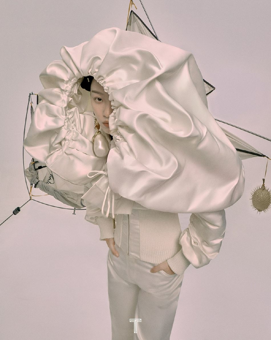 倪妮夸张造型演绎百变风格写真