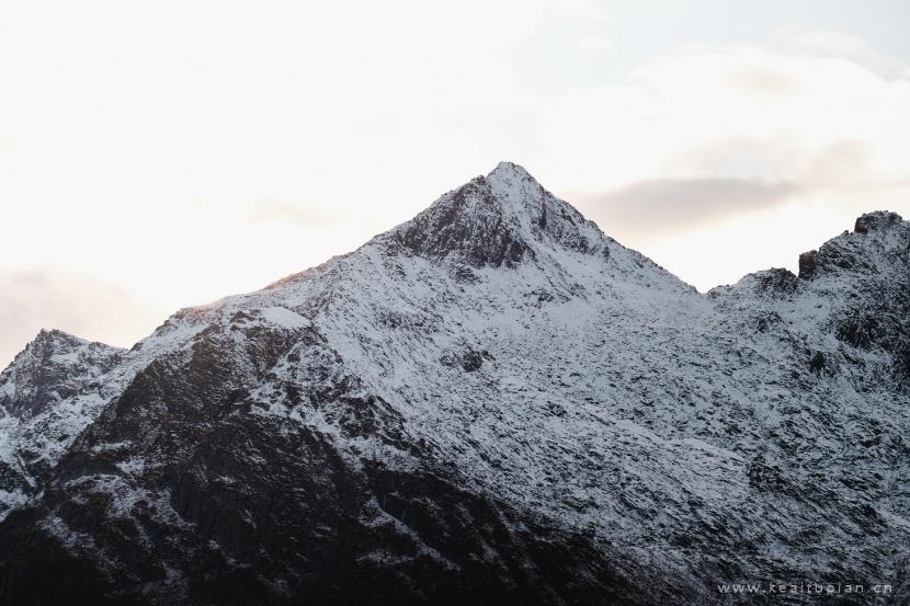 漂亮的雪山图片大全