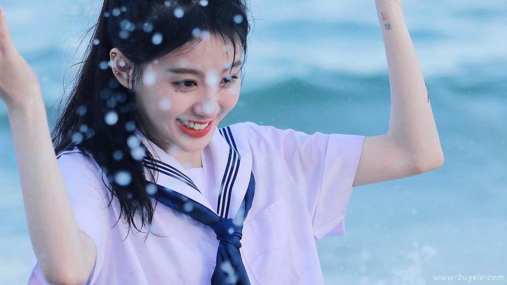 天生丽质清新美女图片