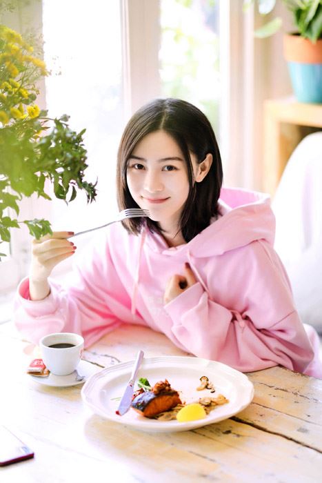 张维娜清新文艺写真图片
